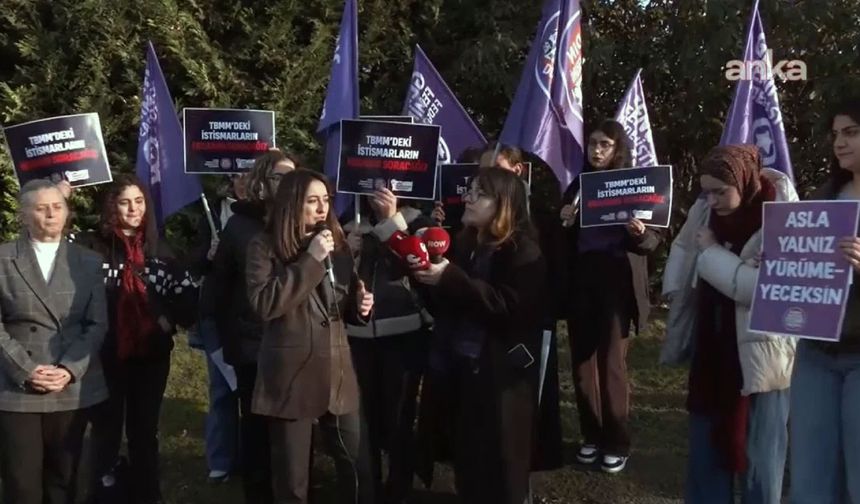 Kadınlar, Meclis önünde cinsel istismarı protesto etti