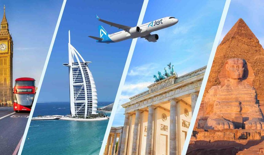 AJet'ten yeni yılda 9 dolara yurt dışı seyahati