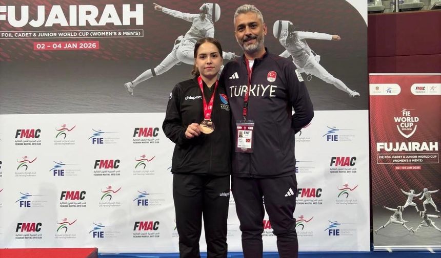 Alara Atmaca, Dünya Kupası'nda bronz madalya kazandı