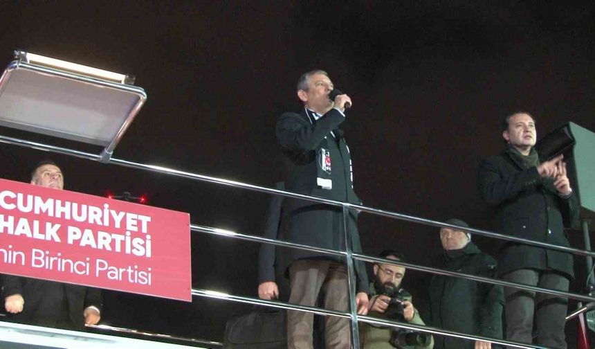 CHP Genel Başkanı Özel: 'İstanbul aynı anda en çok metro inşaatının olduğu il oldu'