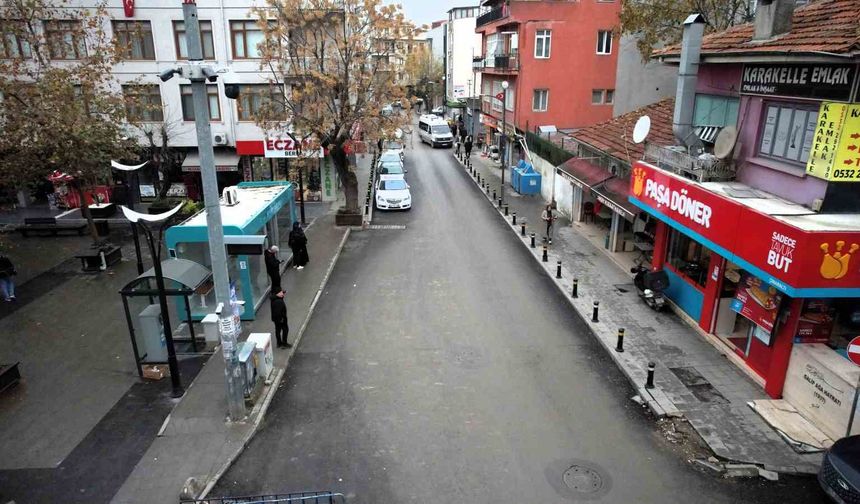 Darıca'da üstyapı çalışması yürütülüyor