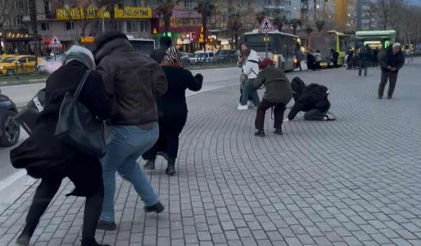 Fırtınada uçmamak için yerlere böyle yattılar