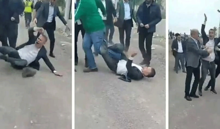 AKP'li meclis üyesi kendini yerden yere attı
