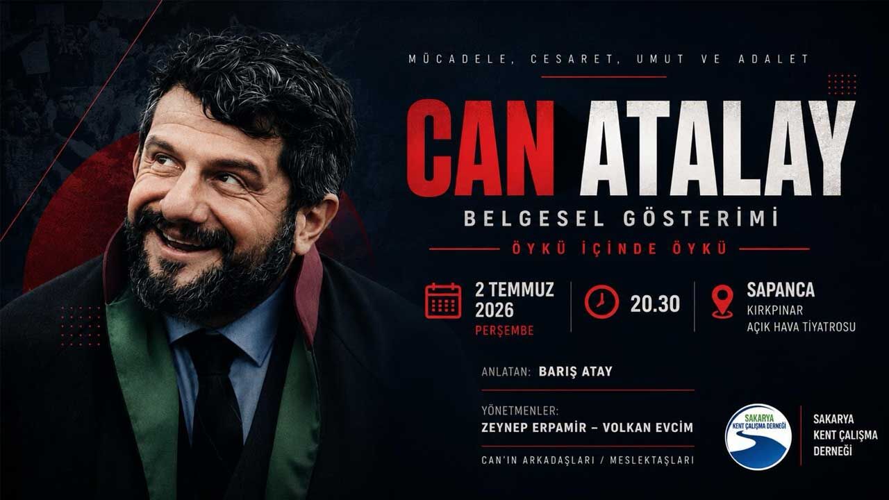Can Atalay Belgesel'i Sakaryalılar ile buluşuyor