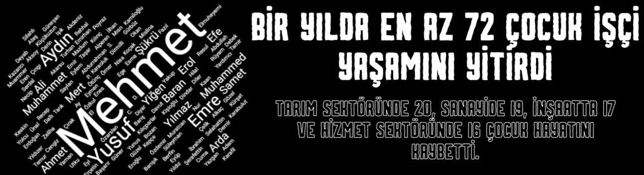 İSİG Meclisi: Bir yılda en az 72 çocuk işçi yaşamını yitirdi
